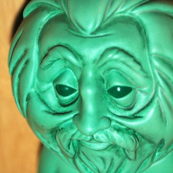 Rare Walt Disney Bobblehead Old Green Man 5" Ceramic Figurine 1971 One-of-a-Kind - Picture 7 of 12